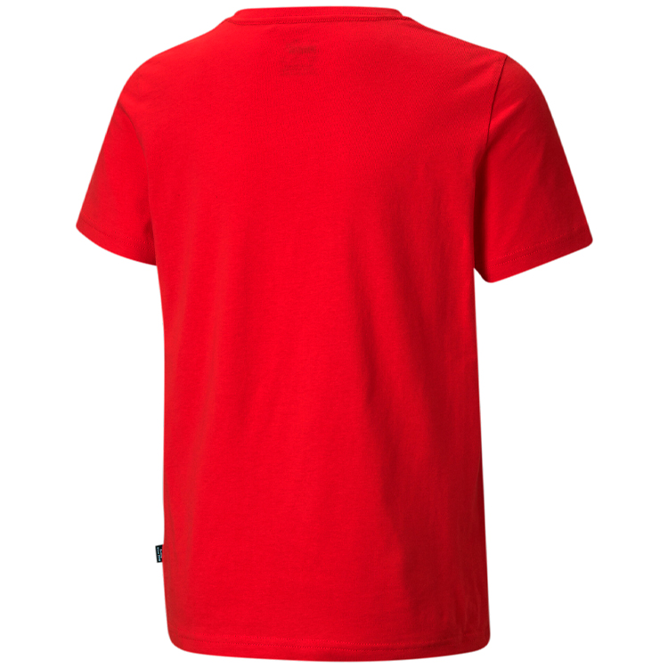 Футболка Puma ESS Logo Tee B / Унисекс / 116 / Красный photo 2