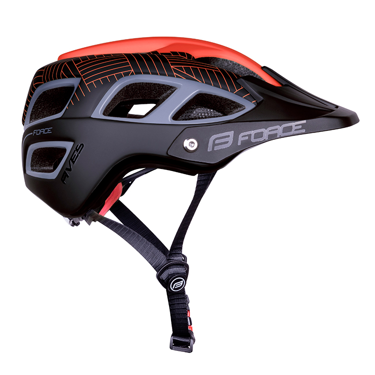 Casca de bicicleta Force AVES Negru-rosu 90299911 photo 2