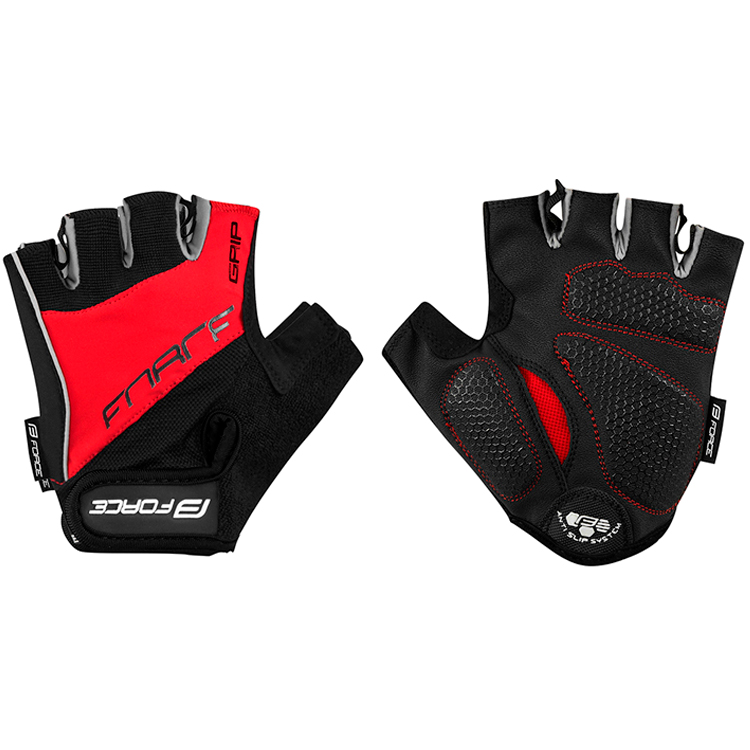 Manusi pentru bicicleta Force GRIP Rosu 90511 photo 1 Manusi pentru bicicleta Force GRIP Rosu 90511 photo 1