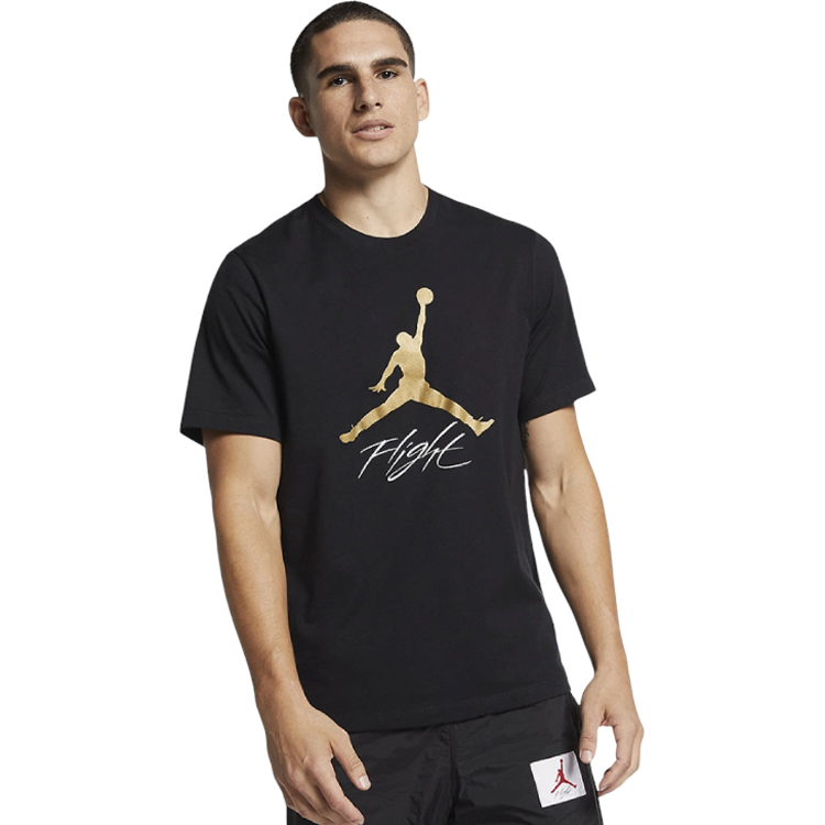 Tricou bărbătesc Nike JUMPMAN FLIGHT HBR TEE S Negru photo 3