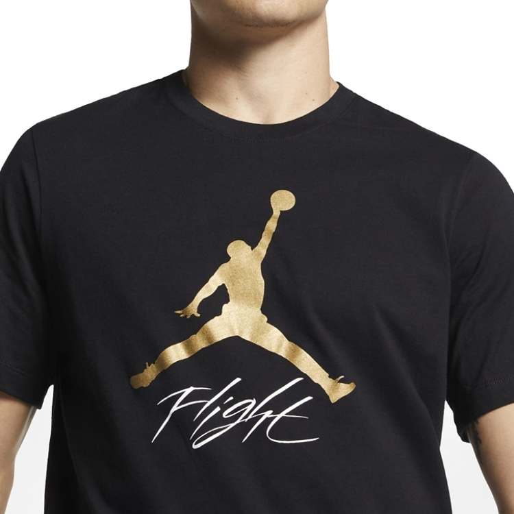 Tricou bărbătesc Nike JUMPMAN FLIGHT HBR TEE S Negru photo 5