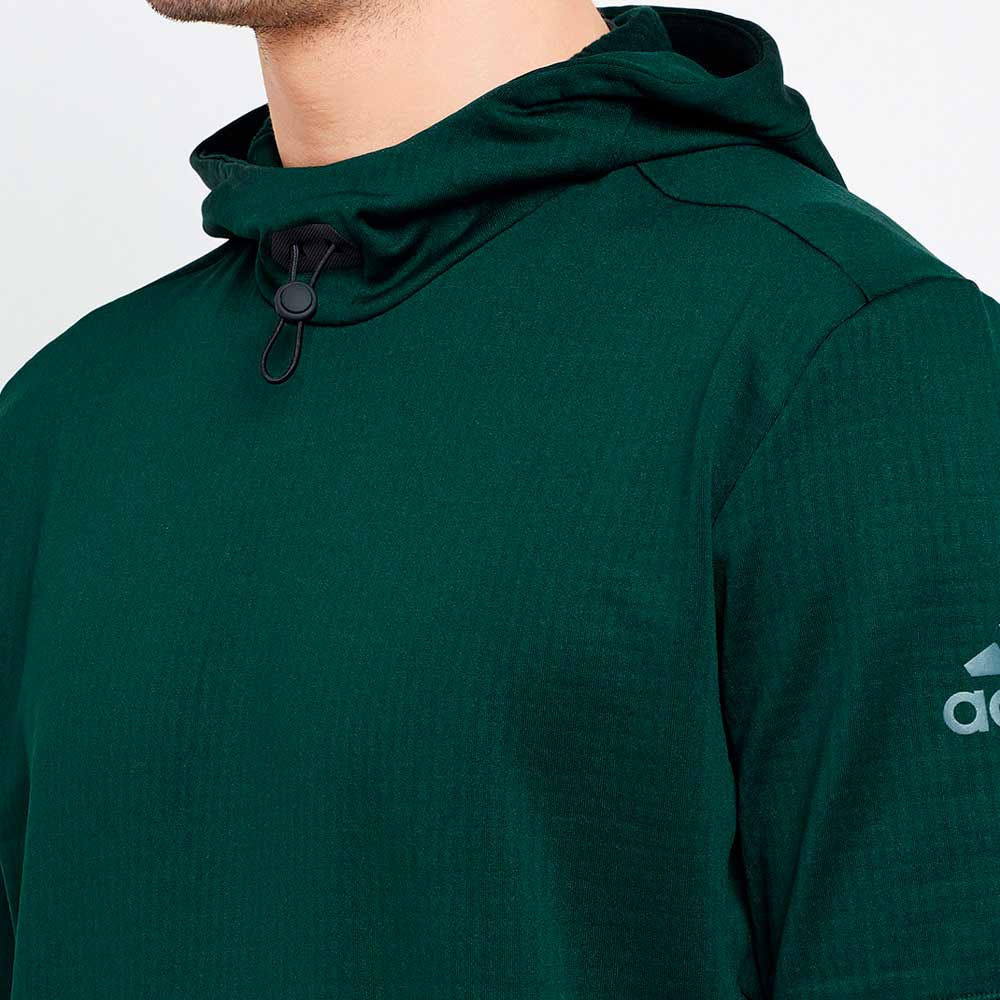 Hanorac pt bărbați Adidas L Verde inchis photo 2