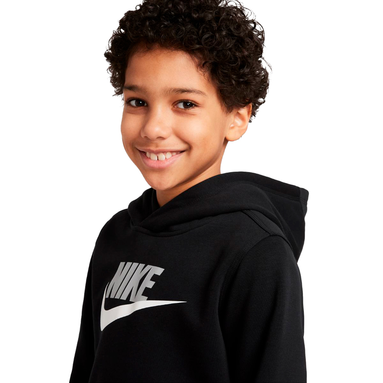 Hanorac Nike B NSW CLUB + HBR PO / Barbati / M / Negru photo 2