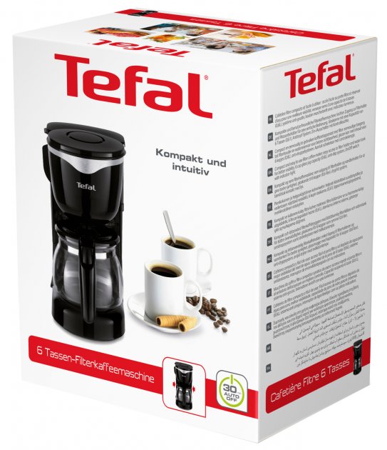 Кофеварка Tefal CM340811 / 0.6 л / Капельная / Молотый photo 5