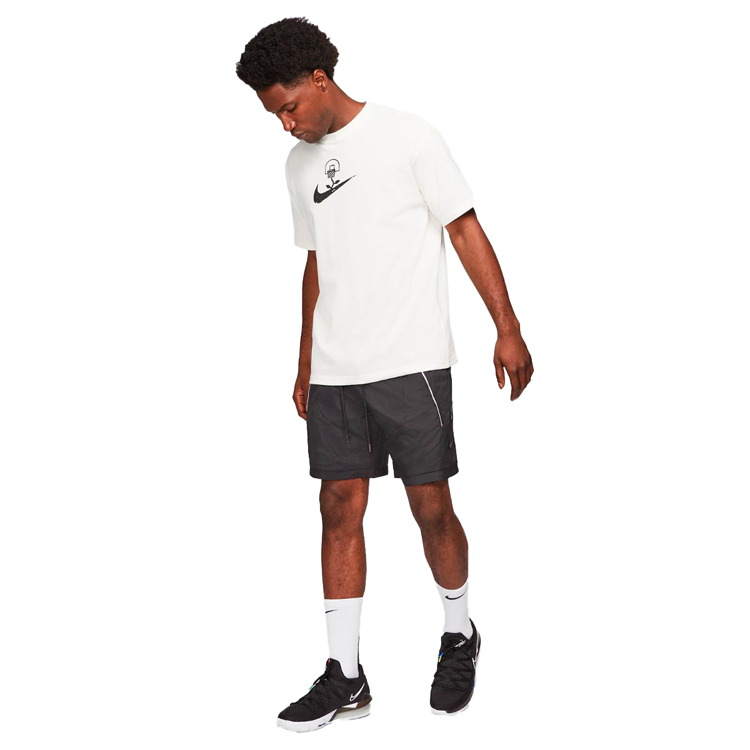Sorti de bărbați Nike M NK THROWBACK SHORT NARRATIVE L Negru photo 3