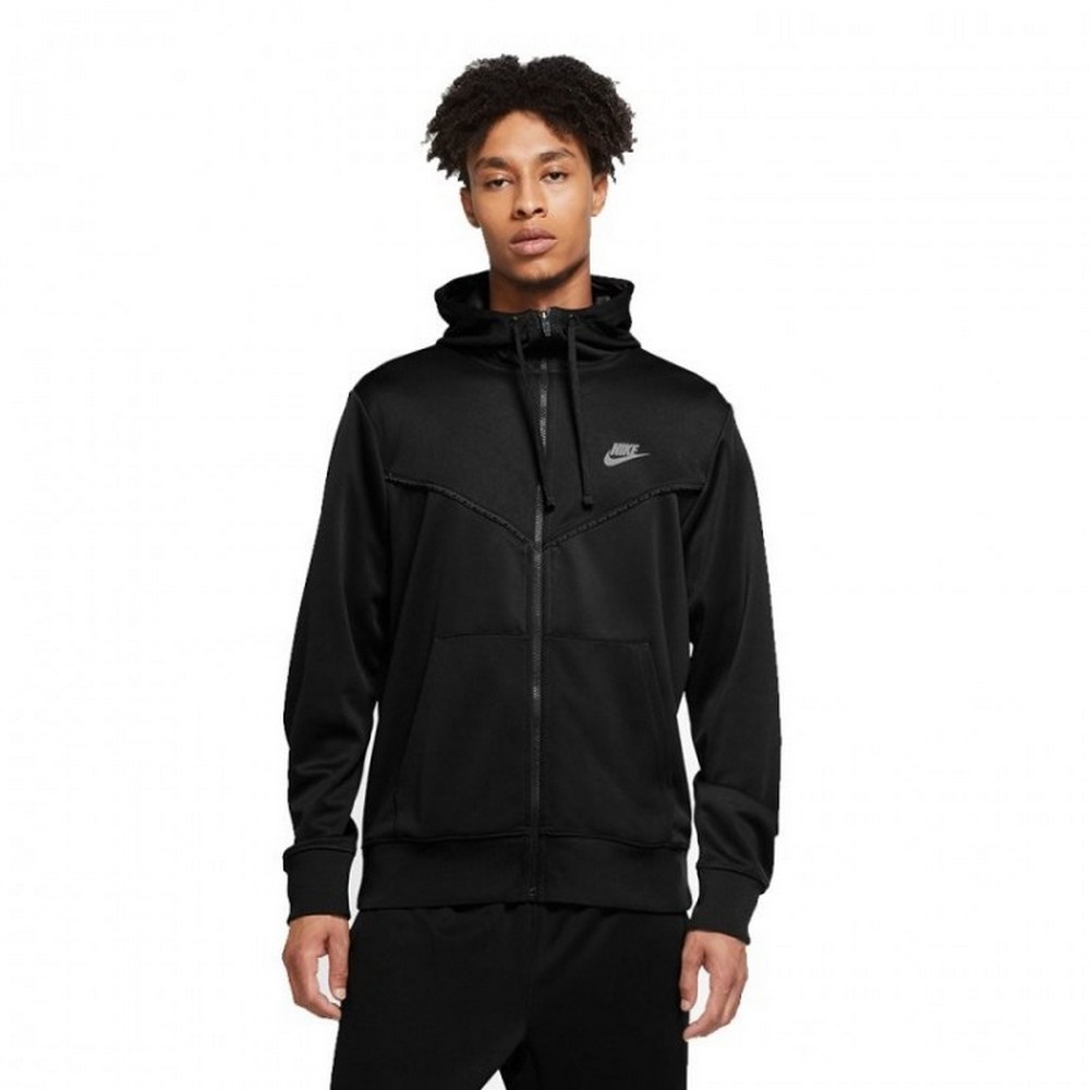 Hanorac pt bărbați Nike M NSW REPEAT PK FZ HOODIE L Negru photo 2