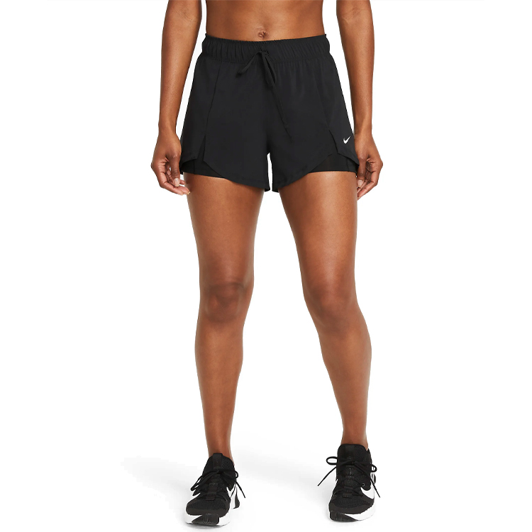 Sorti Nike W NK DF FLX ESS 2-IN-1 SHRT / Femei / L / Negru photo 2