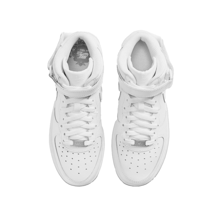 Кроссовки Nike AIR FORCE 1 MID LE (GS) / Мужской / 38.5 / Белый photo 3