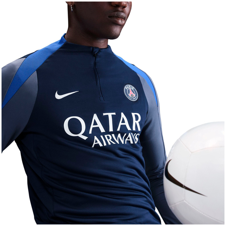 Мужская Толстовка Nike PSG M NK DF STRK DRILL TOP K XS Синий photo 1 Мужская Толстовка Nike PSG M NK DF STRK DRILL TOP K XS Синий photo 1