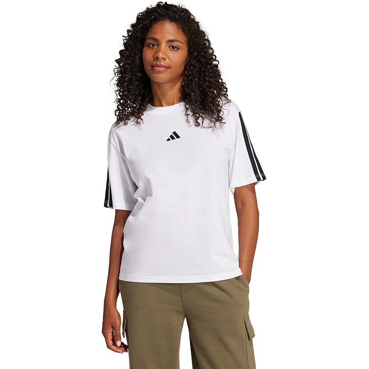 Tricou Adidas W 3S SJ BF T XS Alb Femei photo 1 Tricou Adidas W 3S SJ BF T XS Alb Femei photo 1