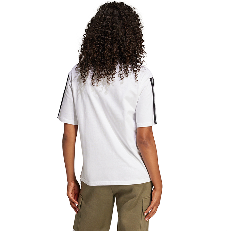 Tricou Adidas W 3S SJ BF T XS Alb Femei photo 3