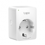 Socket  TP-LINK Tapo P100 (1Pack), 220–240V, 2300Wt, 10A, Smart Mini Plug, Wifi, Remote Access, Scheduling, Away Mode, Voice Control (The Google Assistant, Amazon Alexa) thumbnav 1