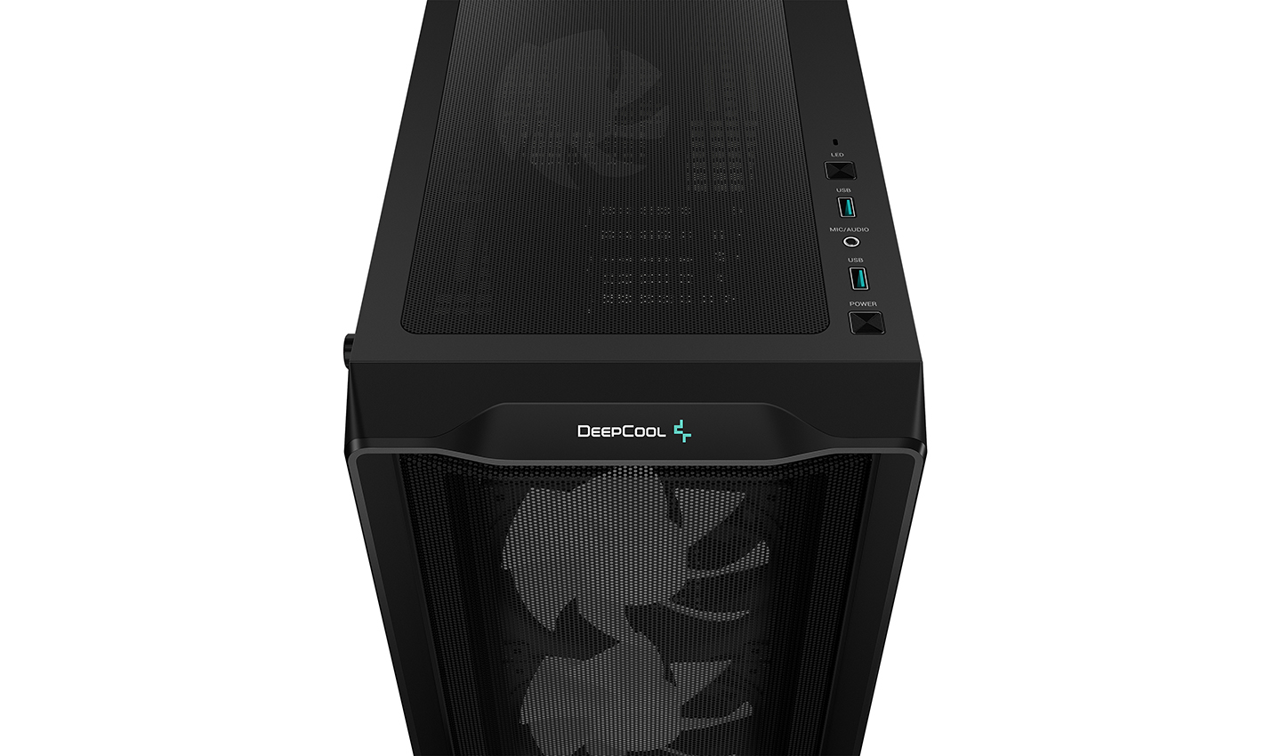 Carcasa DEEPCOOL CC560 MESH V2 / w/oPSU / Side-Window / ATX / Black photo 7