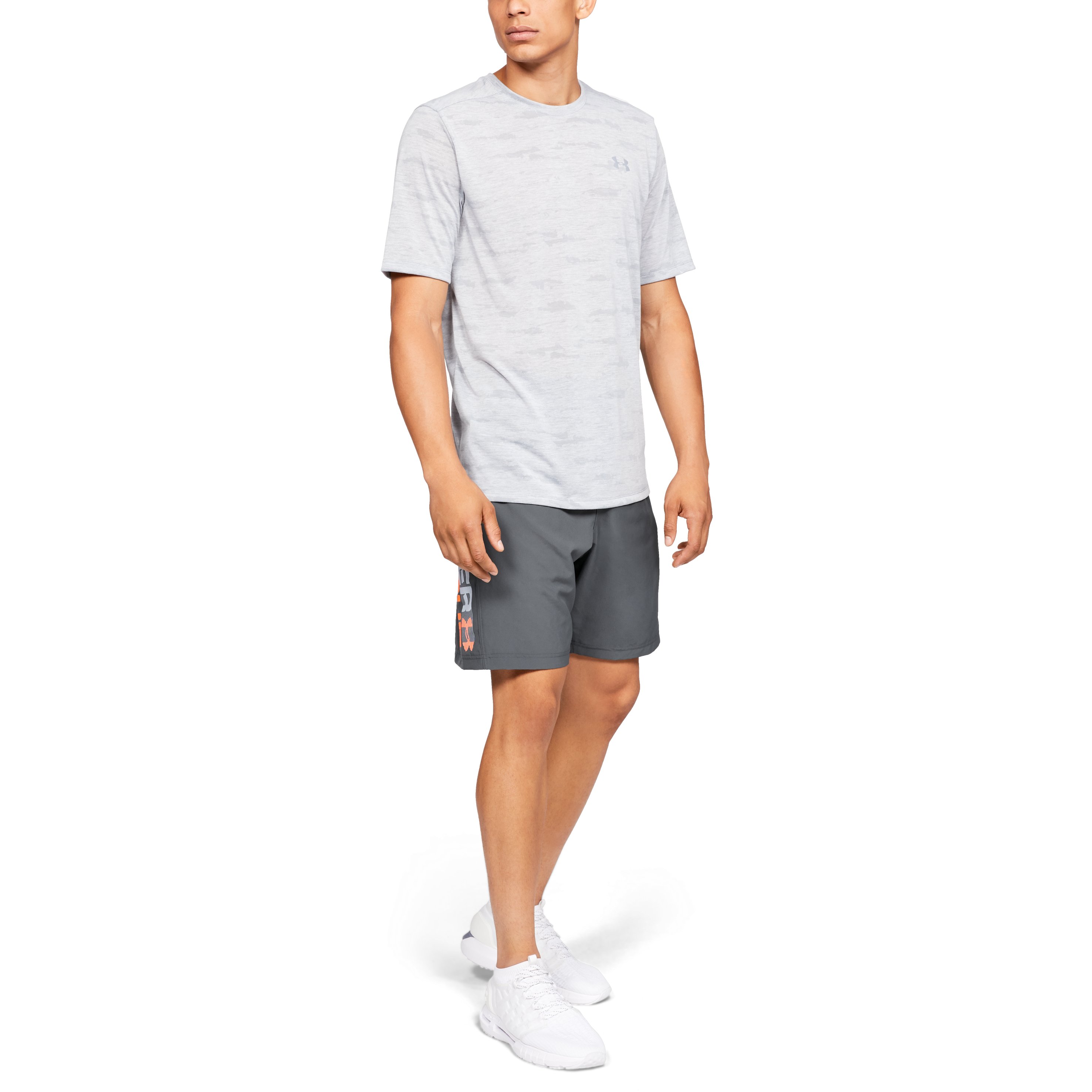 Sorti de bărbați Under Armour Woven Graphic Wordmark Short SM Gri photo 2