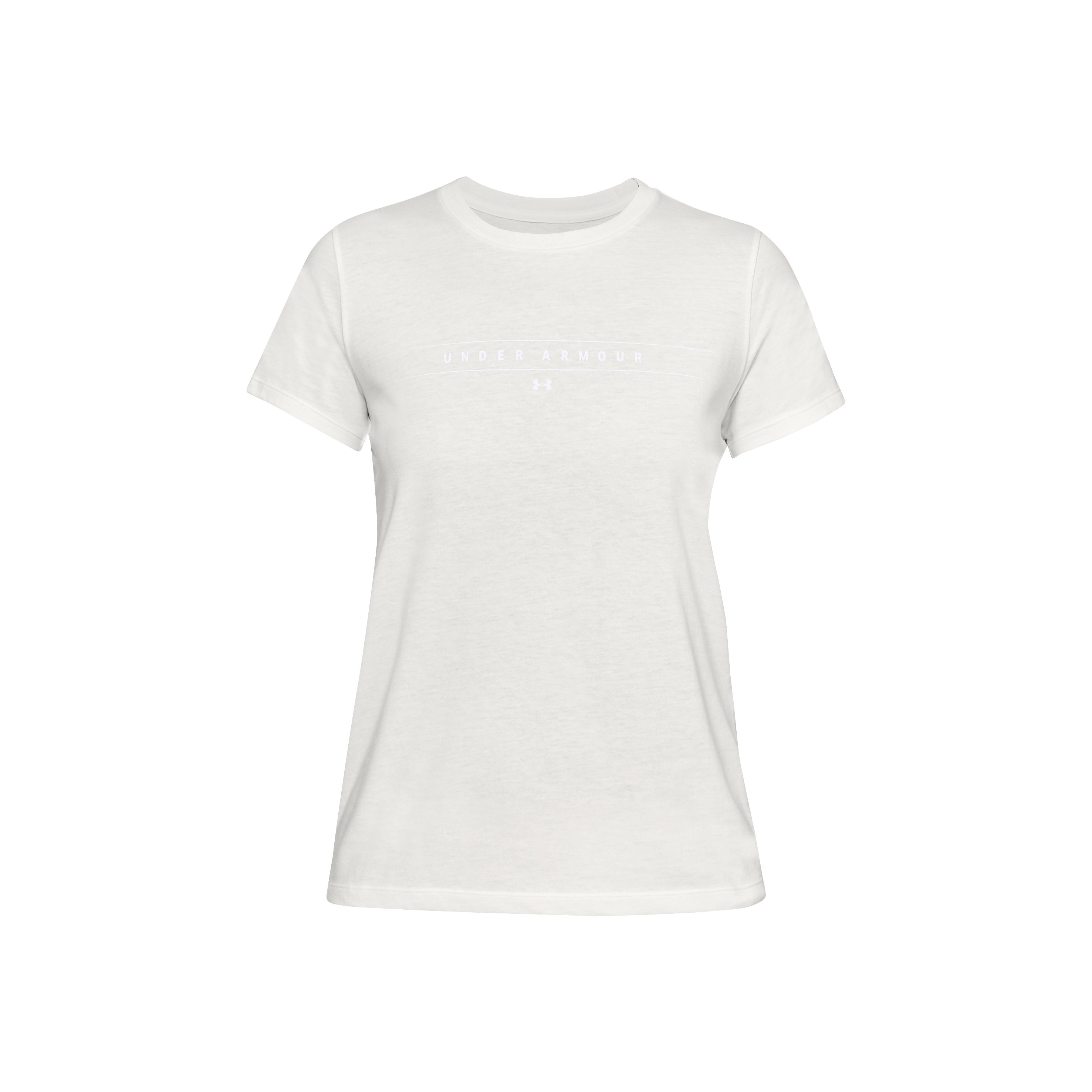 Tricou Under Armour GRAPHIC WM CLASSIC CREW / Femei / XS / Alb photo 1 Tricou Under Armour GRAPHIC WM CLASSIC CREW / Femei / XS / Alb photo 1