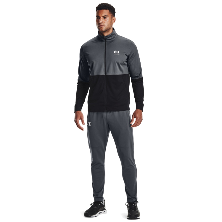 Брюки Under Armour UA PIQUE TRACK PANT LG Серый Мужской photo 3