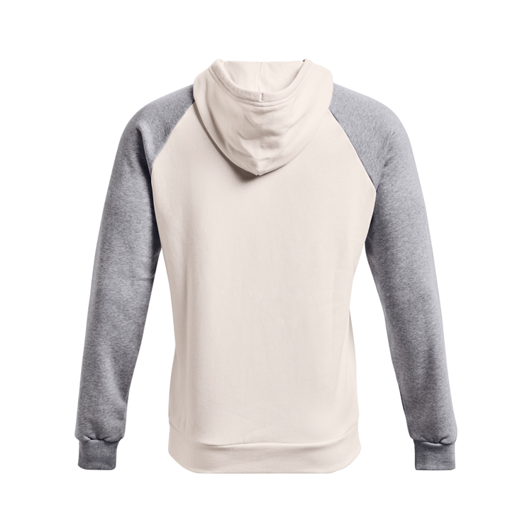 Hanorac pt bărbați Under Armour UA RIVAL FLC COLORBLOCK HD L Alb photo 2