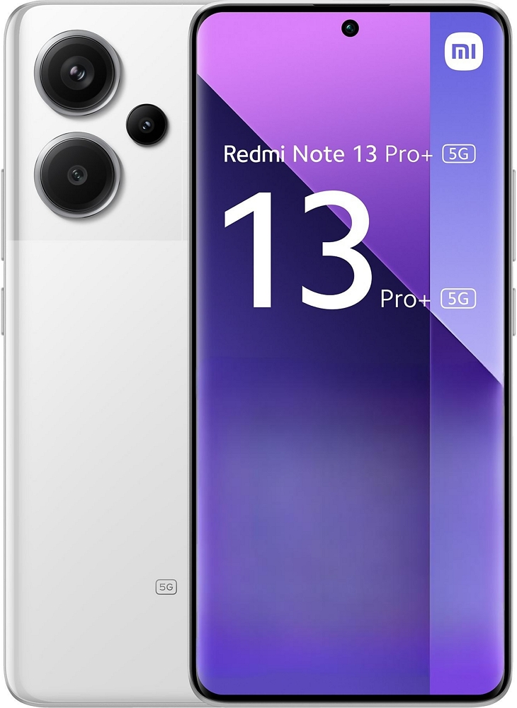 Смартфон Xiaomi Redmi Note 13 Pro+ / 6.67'' / 12 ГБ / 512 ГБ / Белый photo 1