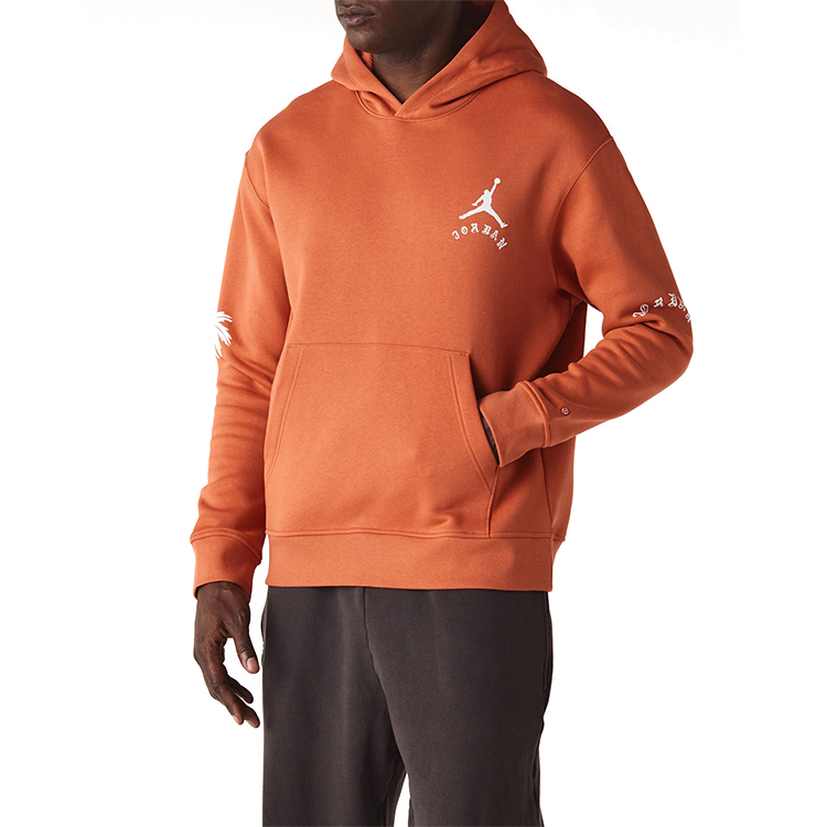 Hanorac pt bărbați Nike M J FLT ARTST SRS FLC PO XS Portocaliu photo 2