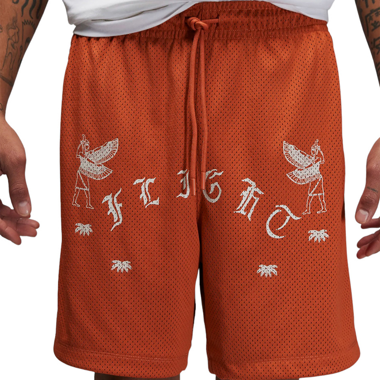 Шорты мужские Nike M J FLT ARTST SRS MESH SHORT M Оранжевый photo 4
