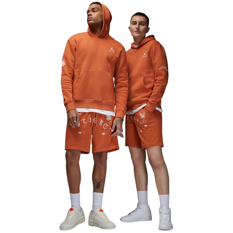 Шорты мужские Nike M J FLT ARTST SRS MESH SHORT M Оранжевый photo 5