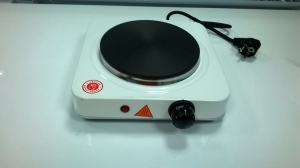 Plita de masa electrica Nova ELE212, 2 arzatoare, 1500 W, Alb thumbnav