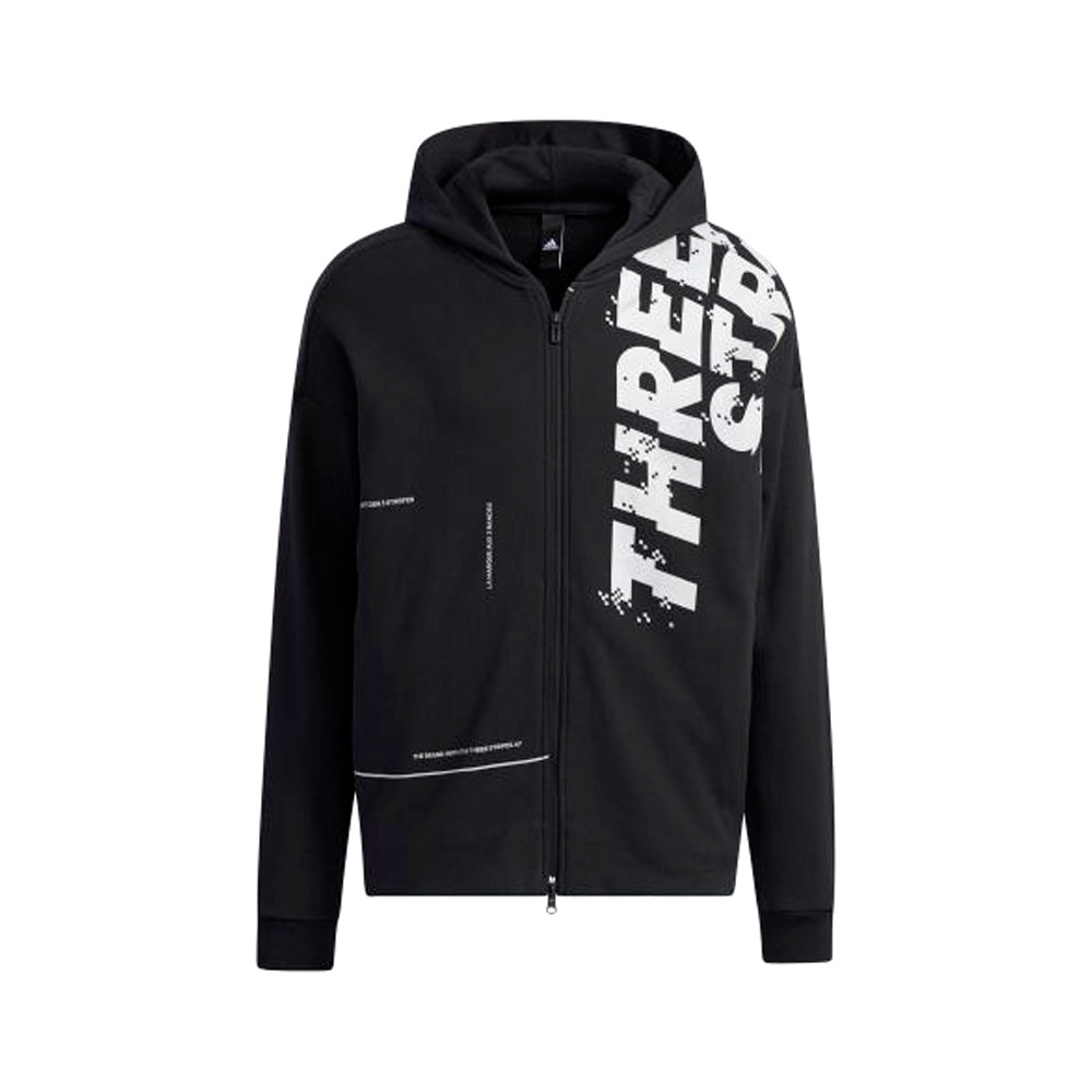 Hanorac pt bărbați Adidas M WRD SWT FZHD M Negru photo 1 Hanorac pt bărbați Adidas M WRD SWT FZHD M Negru photo 1