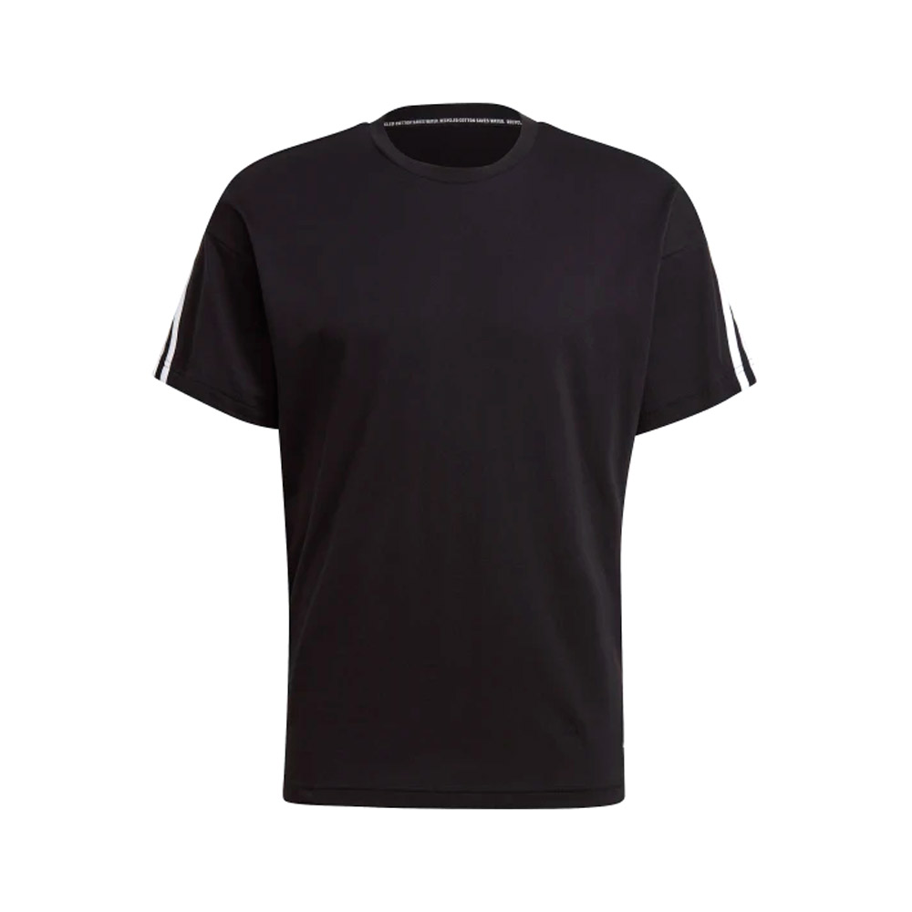 Tricou bărbătesc Adidas M FI Tee 3S A L Negru photo 1
