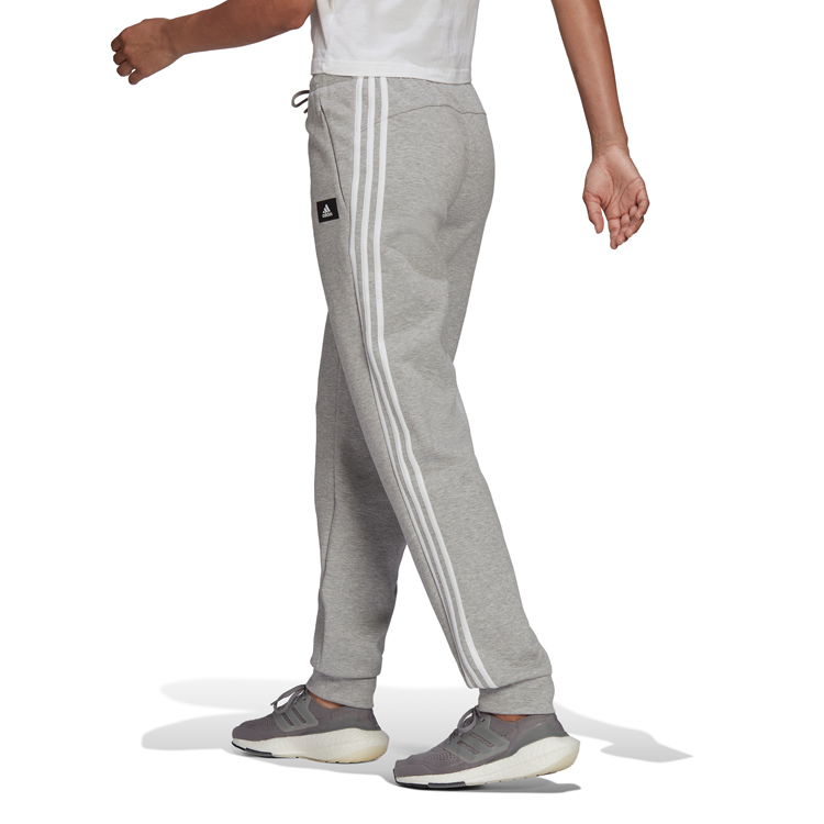 Брюки Adidas W FI 3S Reg Pnt 2XS Серый Женский photo 2