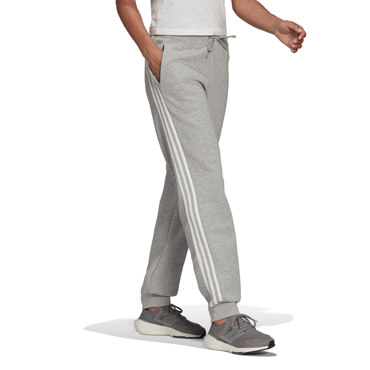 Брюки Adidas W FI 3S Reg Pnt 2XS Серый Женский photo 5