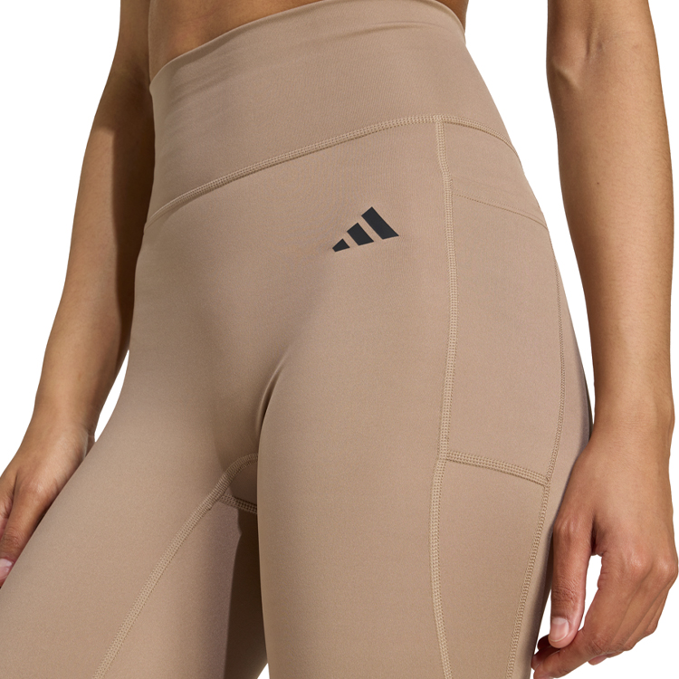 Легинсы Adidas OPT POW ESS 7/8 XS Коричневый Женский photo 2