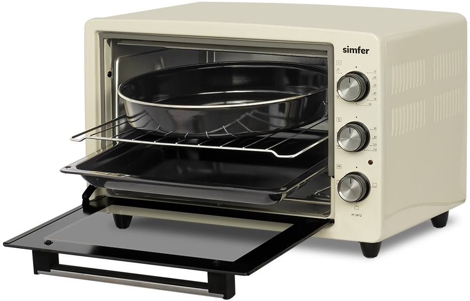 Cuptor electric Simfer M3412, 34 l, 1300 W, Bej photo 3