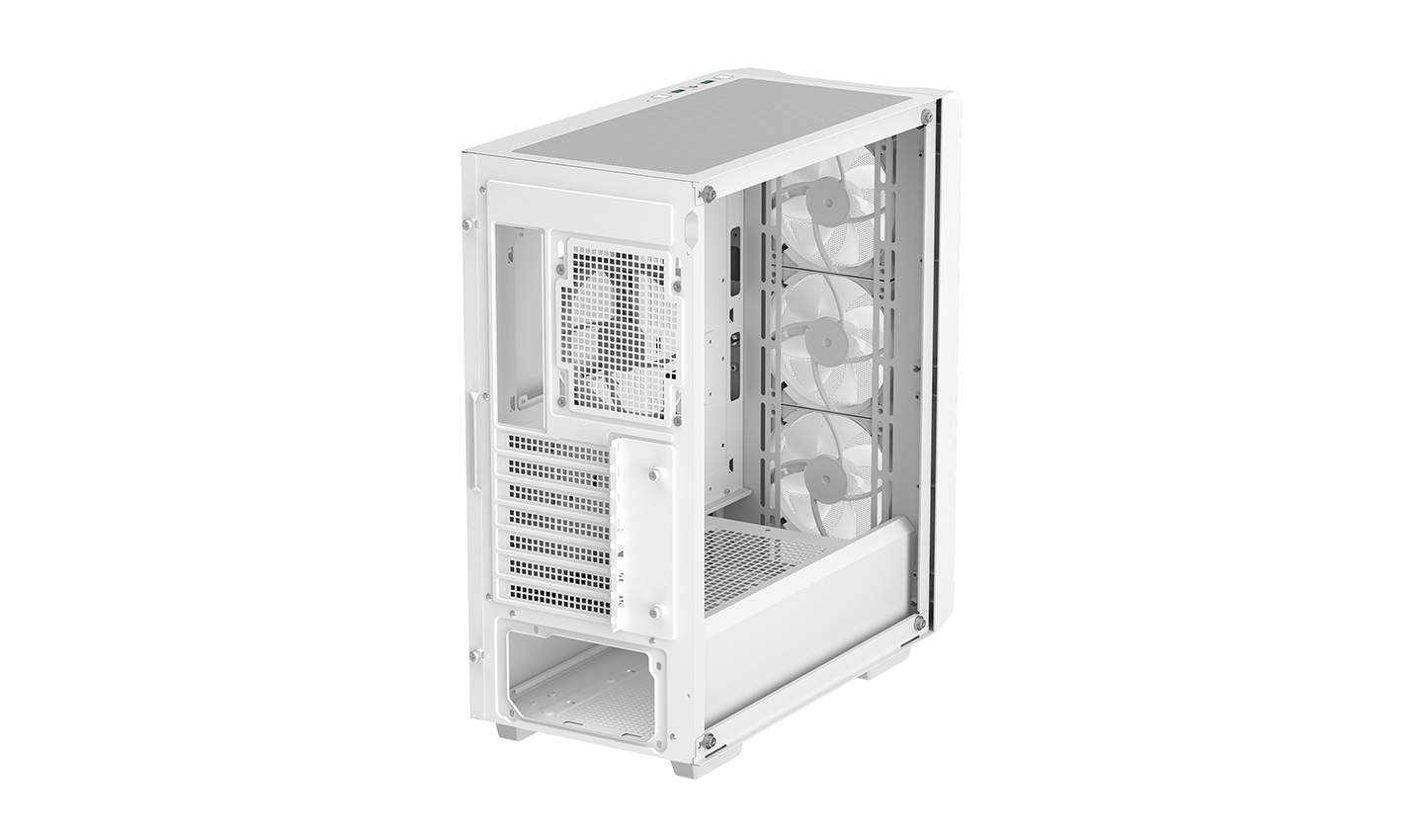Carcasa DEEPCOOL CC560 MESH V2 WH / w/oPSU / Side-Window / ATX / White photo 6
