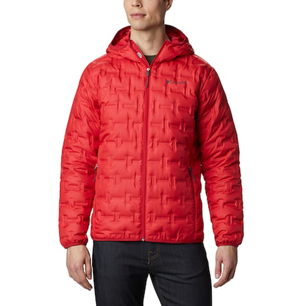 Geacă pt Barbati Columbia Delta Ridge Down Hooded Jacket S Rosu photo 1 Geacă pt Barbati Columbia Delta Ridge Down Hooded Jacket S Rosu photo 1