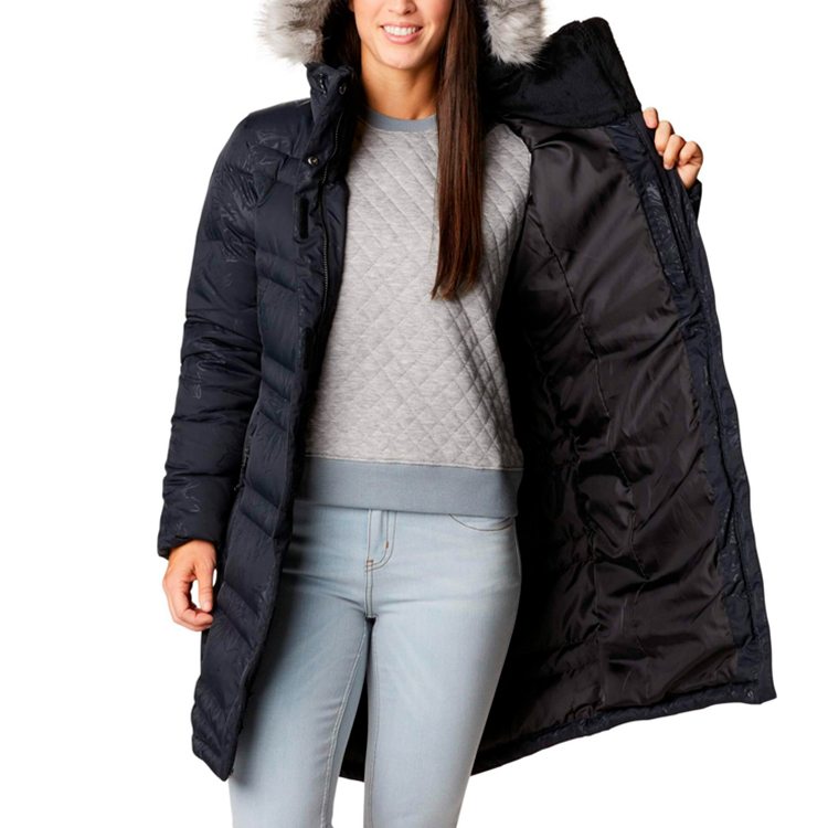 Scurta Columbia Catherine Creek Mid Down Jacket XS Negru Femei photo 2