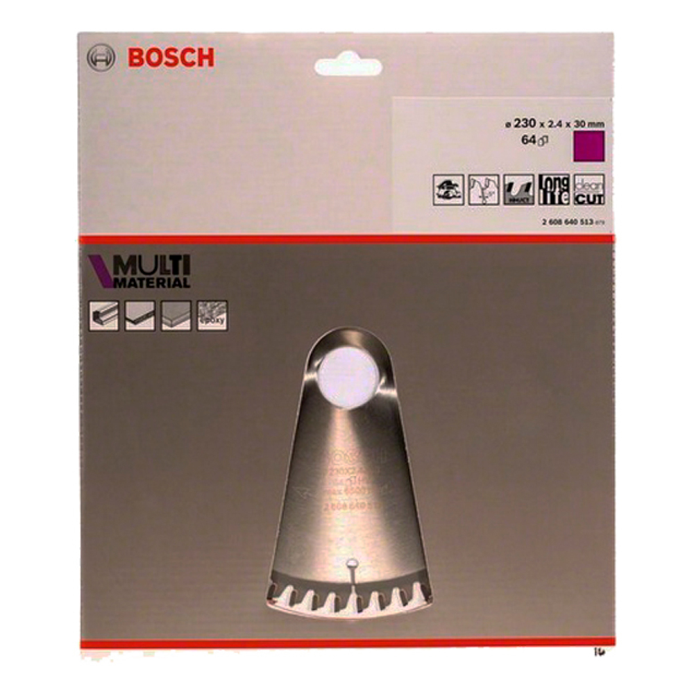 Пильный диск по дереву Bosch 2608640513 photo 1