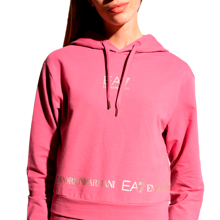 Hanorac EA7 EMPORIO ARMANI SWEATSHIRT EA7 XS Roz Femei photo 3
