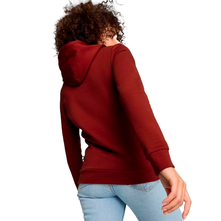 Hanorac Puma ESS Logo Hoodie FL XS Bordo Femei photo 5