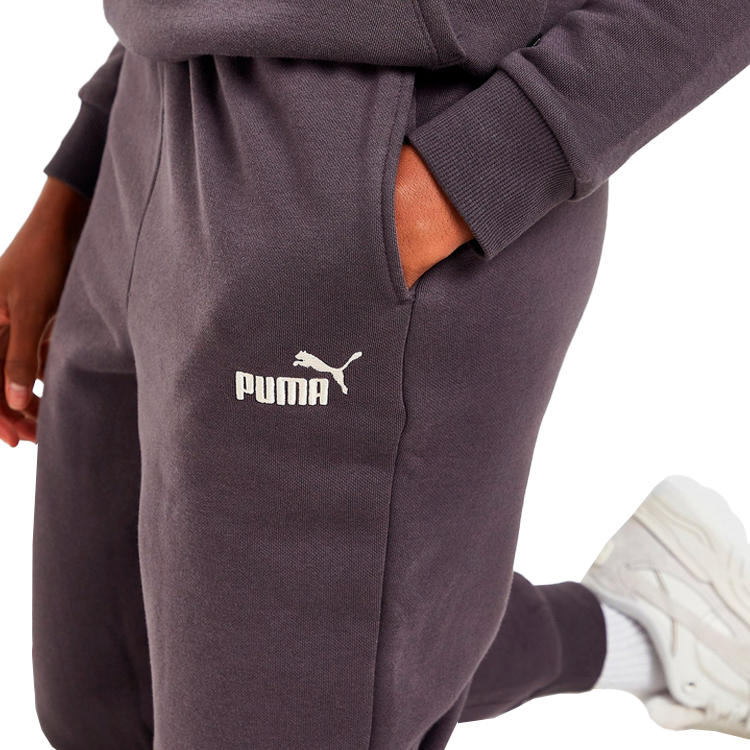 Брюки Puma ESS+ Embroidery High-Waist Pants FL S Серый Женский photo 3