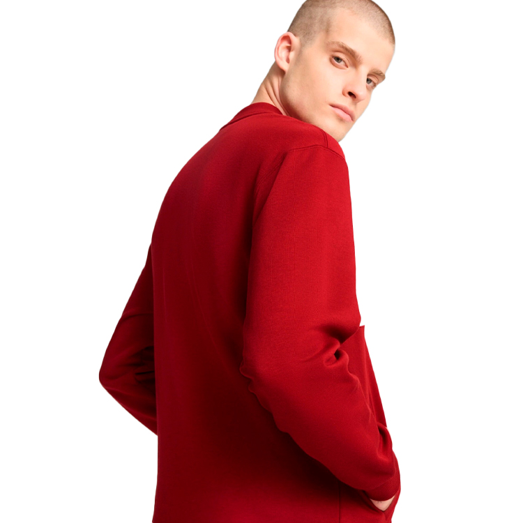 Hanorac pt bărbați Puma SQUAD Bomber Jacket FL S Bordo photo 4