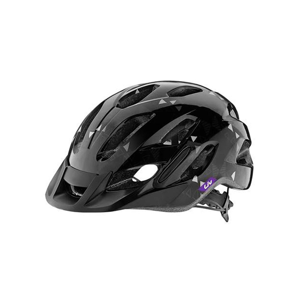 Шлем велосипедный Giant UNICA GLOSS BLACK ADULT 53­61CM photo 
