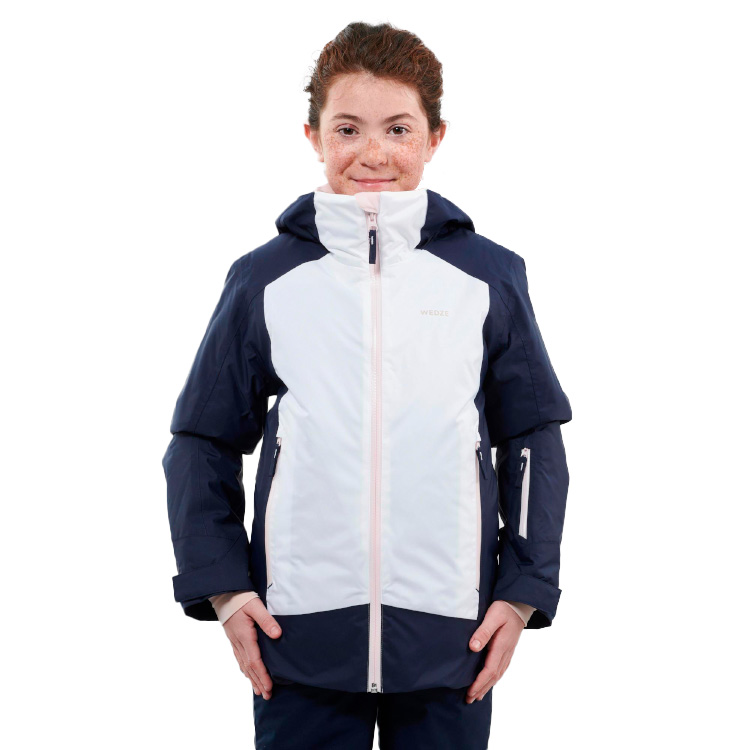 Куртка Wedze SKI-P JKT 500 125-132 Белый Женский photo 2