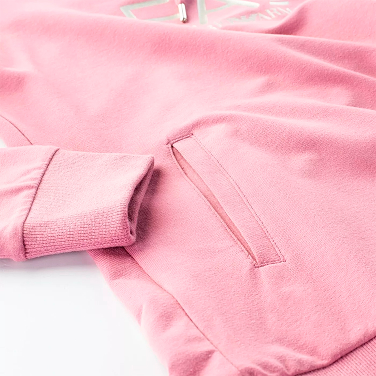 Hanorac EA7 EMPORIO ARMANI SWEATSHIRT EA7 XS Roz Femei photo 4