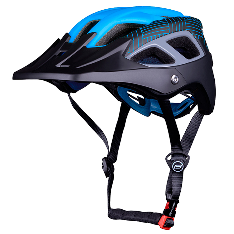 Casca de bicicleta Force AVES MTB Negru-albastru 90299913 photo 1 Casca de bicicleta Force AVES MTB Negru-albastru 90299913 photo 1