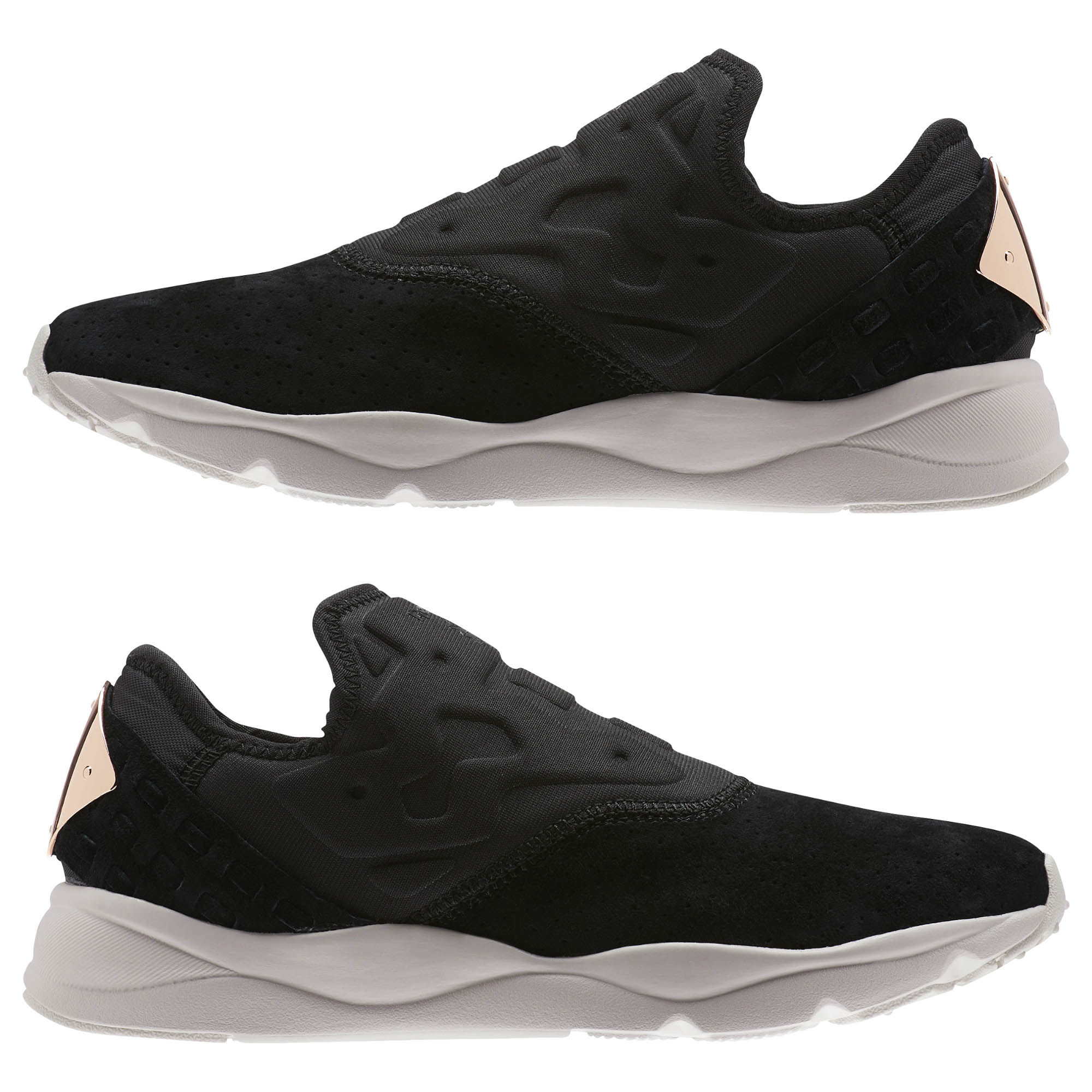 Кроссовки Reebok FURYLITE SLIP ON / Женский / 36 / Черный photo 3