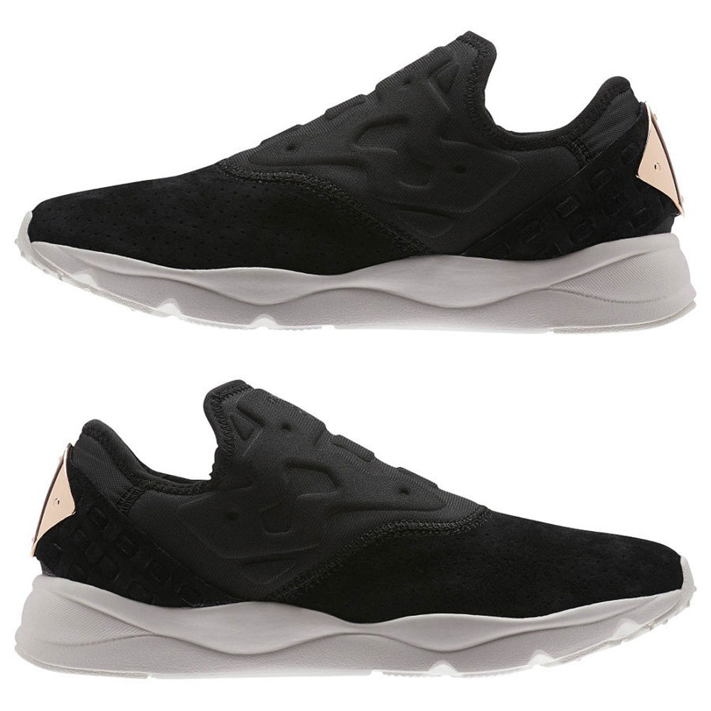 Кроссовки Reebok FURYLITE SLIP ON / Женский / 36 / Черный photo 5