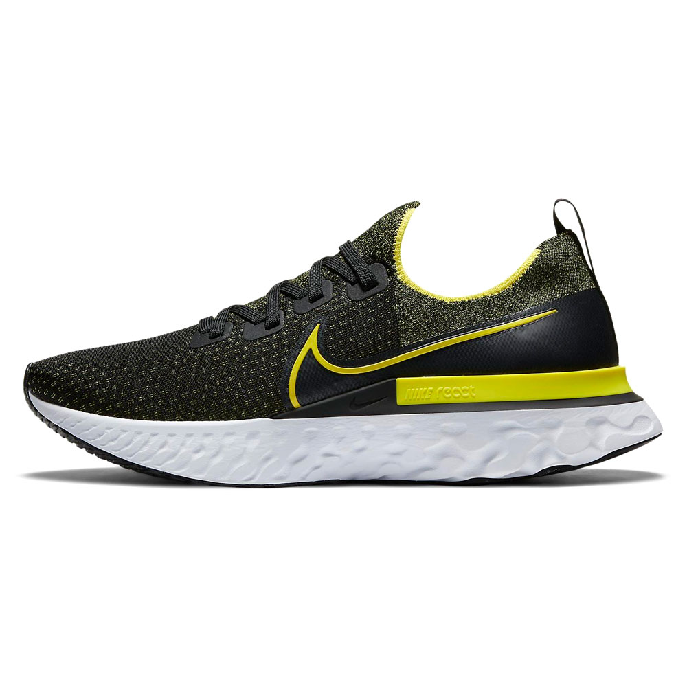 Кроссовки Nike REACT INFINITY RUN FK / Мужской / 40 / Черный/Желтый photo 1 Кроссовки Nike REACT INFINITY RUN FK / Мужской / 40 / Черный/Желтый photo 1