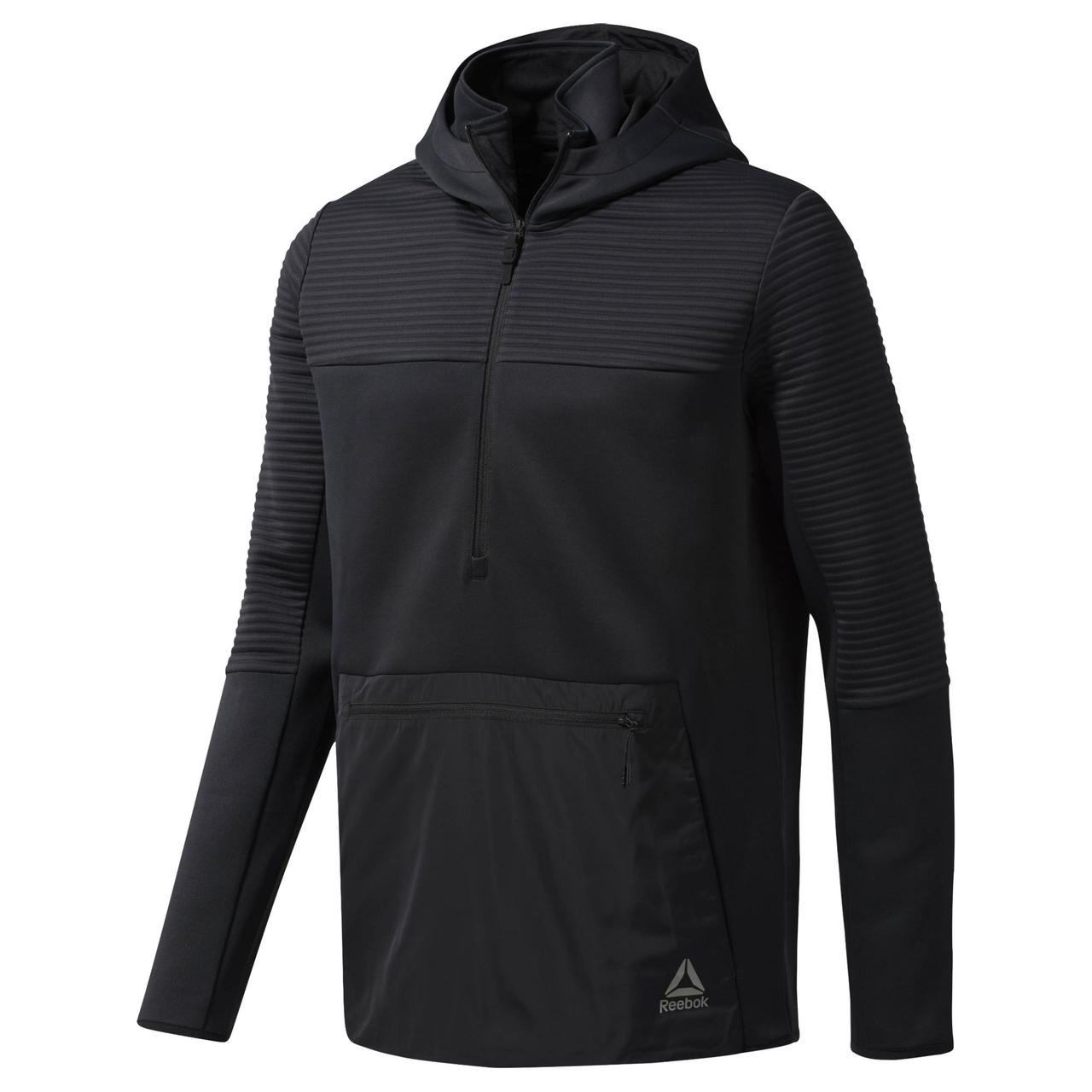 Hanorac pt bărbați Reebok ThermoWarm S Negru photo 1 Hanorac pt bărbați Reebok ThermoWarm S Negru photo 1