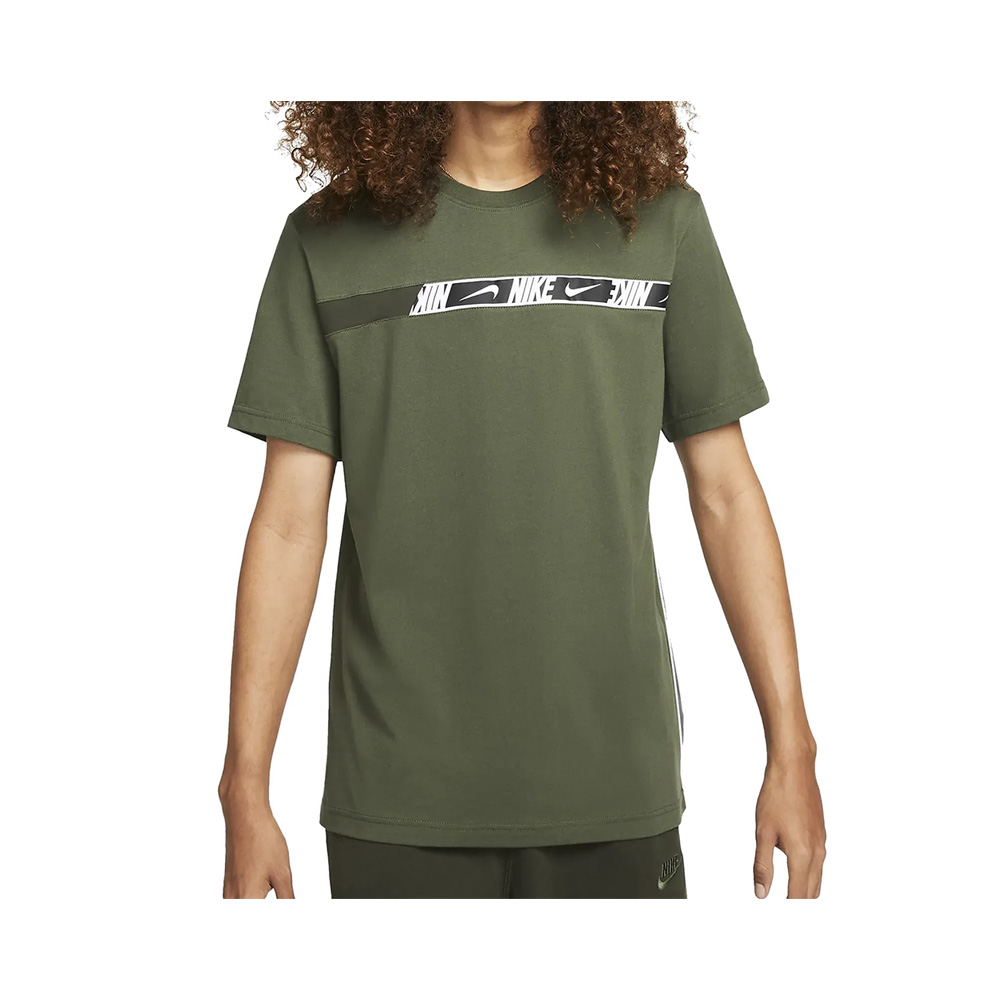 Tricou bărbătesc Nike M NSW REPEAT SS TOP 2XL Verde photo 1 Tricou bărbătesc Nike M NSW REPEAT SS TOP 2XL Verde photo 1