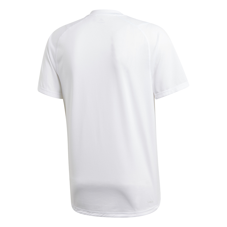 Tricou bărbătesc Adidas FL_SPR GF BOS S Alb photo 2